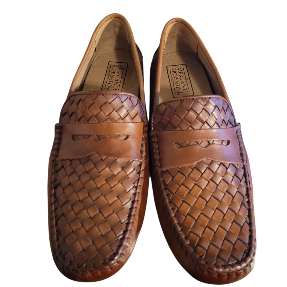 Mercanti Florentini mens leather loafers - 8.            F29